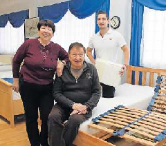 Viel Erfahrung: Geschäftsführer Jürgen Stein (rechts) mit den Eltern. FOTO: STEIN/GRATIS