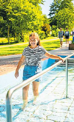 Mit Kneippanlage: Markwardanlage in Annweiler. | Foto: Verein SÜW Annweiler e.V.; Dominik Ketz