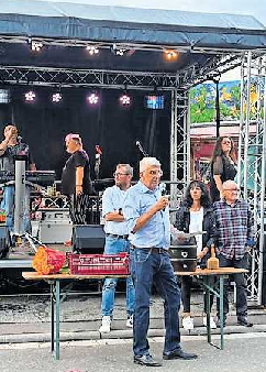 Eröffnung der Kerwe mit Fassbieranstich. FOTO: OG HETTENLEIDELHEIM/GRATIS