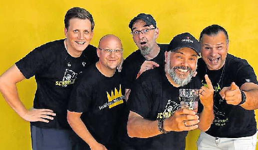 Mit Fine R.I.P. wird das Festzelt gerockt. FOTO: FINE R.I.P./GRATIS