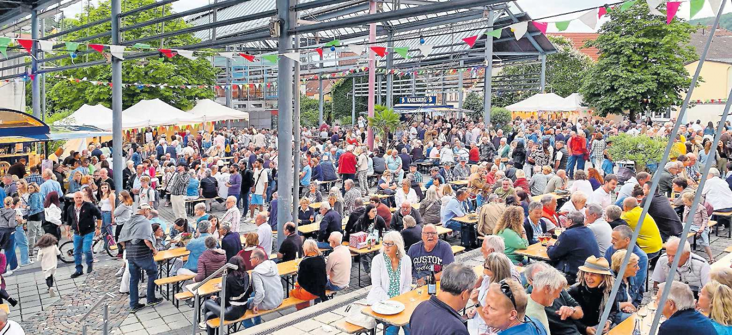 Rund um und auf dem dem Koch'schen Markt werden wieder viele Gäste erwartet. FOTO: CHRISTIAN HAMM