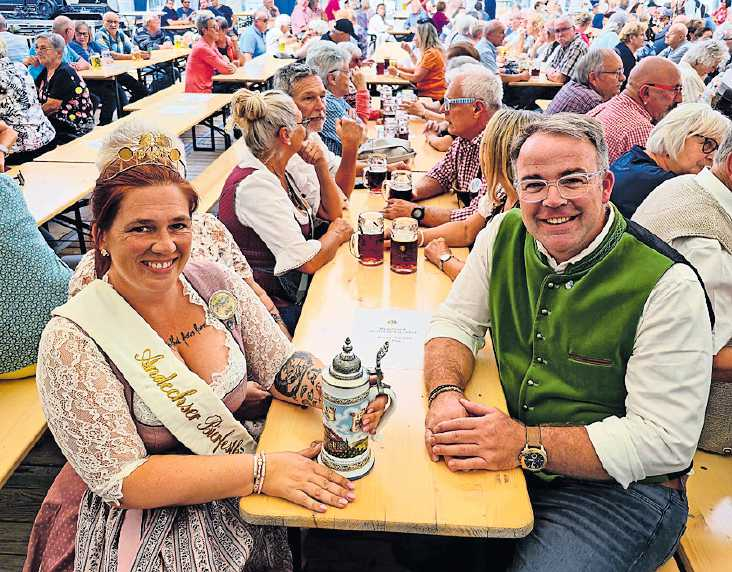 Der Krönungsabend bildet den Auftakt fürs Andechser Bier- und Straßenfest.