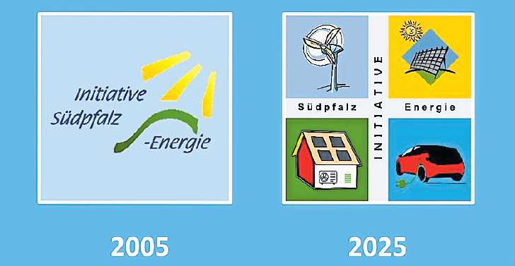 Die beiden Logos des Vereins: 2005 und 2025. FOTO: ISE E. V/GRATIS