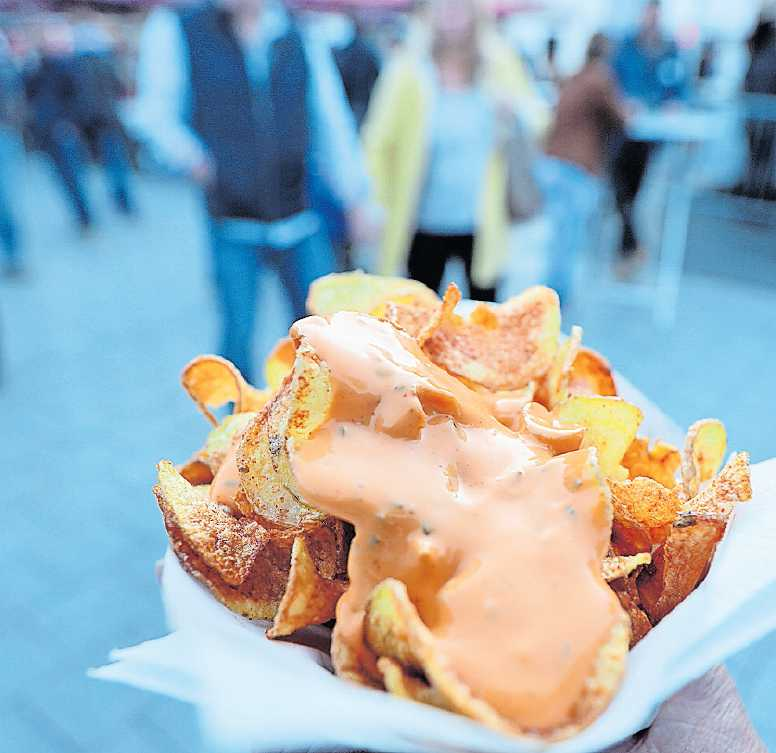 Kartoffelchips mal anders. FOTO: ANJA BENNDORF