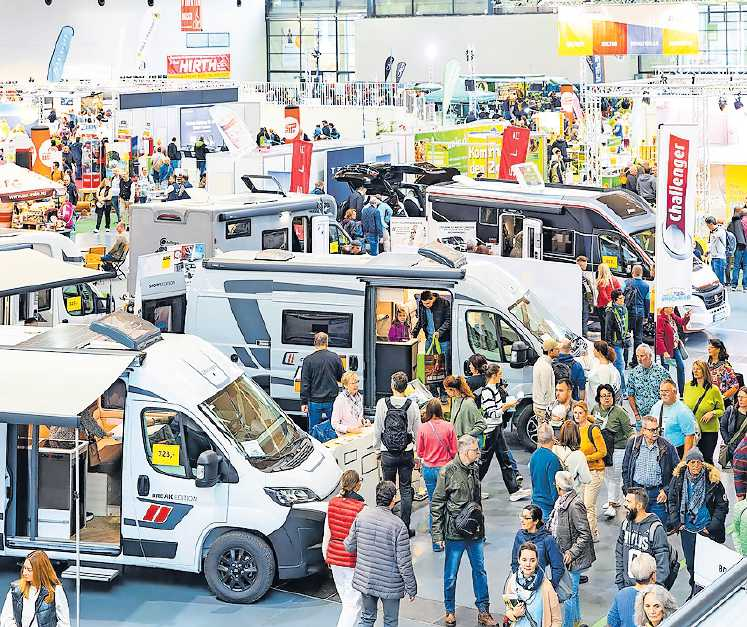 ...und Fahrzeugpräsentationen. FOTO:JÜRGEN RÖSNER/MESSE KARLSRUHE/GRATIS