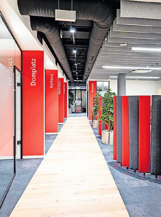 Kundenfreundlich und modern: Das Ausweichquartier in der Postgalerie Speyer. FOTO: SPARKASSE/KLAUS VENUS/GRATIS