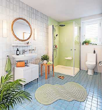 Ein weiteres Beispiel für eine passende Badezimmerlösung. FOTO: VITERMA/DESIGN RAUM GMBH