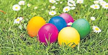 Bunte Ostereier sind eine Augenweide. FOTO: FOTO: AURO/AKZ-O