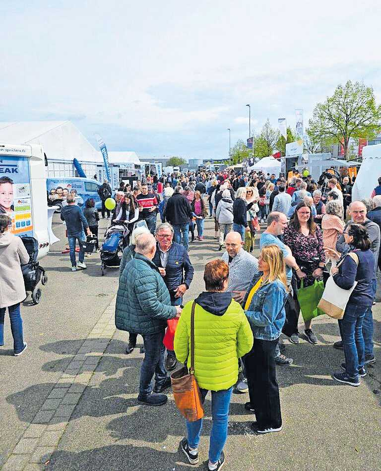Auch im Außenbereich der beliebten Publikumsmesse stehen zahlreiche Aussteller mit Attraktionen bereit. FOTO: BAUMESSE/GRATIS