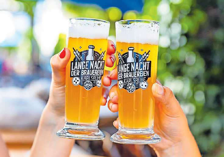 Sechs Brauereien öffnen bei der langen Nacht der Brauereien ihre Tore. FOTO: KTG KARLSRUHE TOURISMUS GMBH/FOTO JÜRGEN RÖSNER