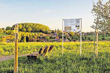 Malerisch schön: Der Rhönradwanderweg. FOTO: GEMEINDE REICHENBACH-STEEGEN/GRATIS