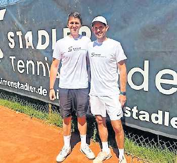 Julian Völker (links) und Simon Stadler. Foto: nau
