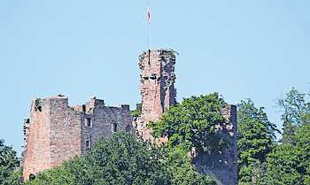 Burg Hohenecken FOTO: MWL