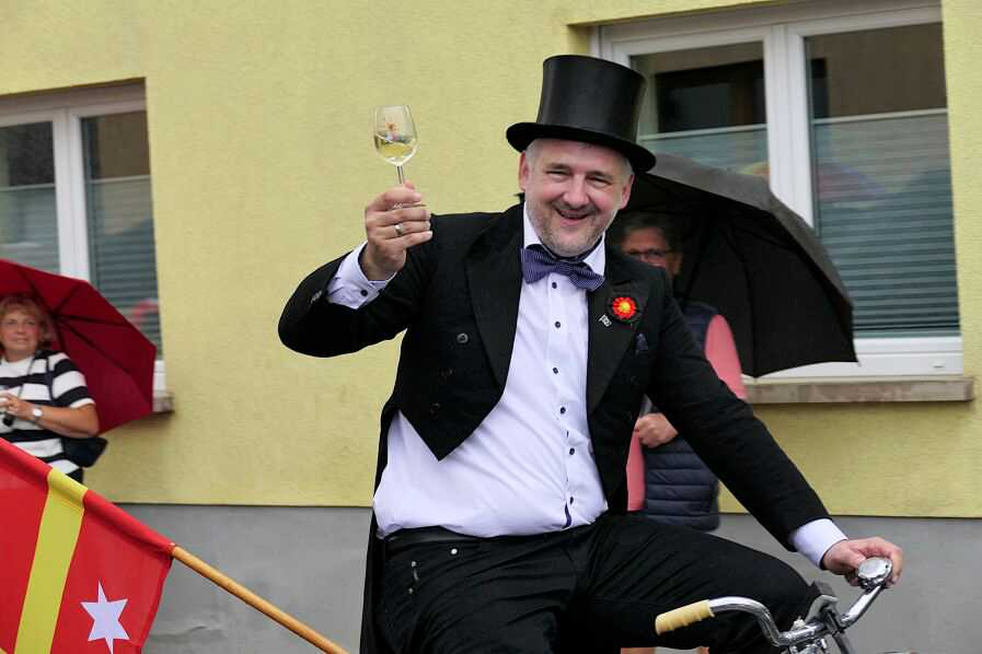 Bürgermeister Stefan Stähly freut sich auf zahlreiche Gäste beim 50. „Fest um den Wein“ in Niederkirchen.