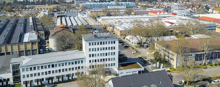 Die KSB SE & Co. KGaA ist ein prägender Bestandteil des Industriestandortes Frankenthal. FOTO: KSB SE & CO. KGAA/GRATIS