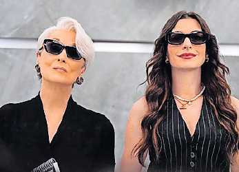 Läuft mehrfach: „Der Teufel trägt Prada 2“ mit Meryl Streep (links) und Anne Hathaway. | Foto: Disney