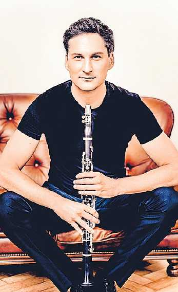 Klassik: mit Klarinettist Daniel Ottensamer. Foto: Andrej Grilc/oho