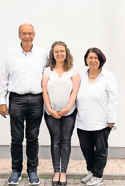 Martin, Kathrin und Anita Henzel