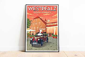 Erweitert die Posterserie: das Kloster Hornbach. FOTO: ZRW/GRATIS