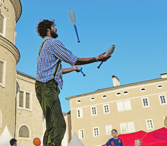 Am 8. und 9. Oktober kann die ganze kulinarische Vielfalt Salzburgs am Biofest genossen werden. BILD: SN/BIO AUSTRIA