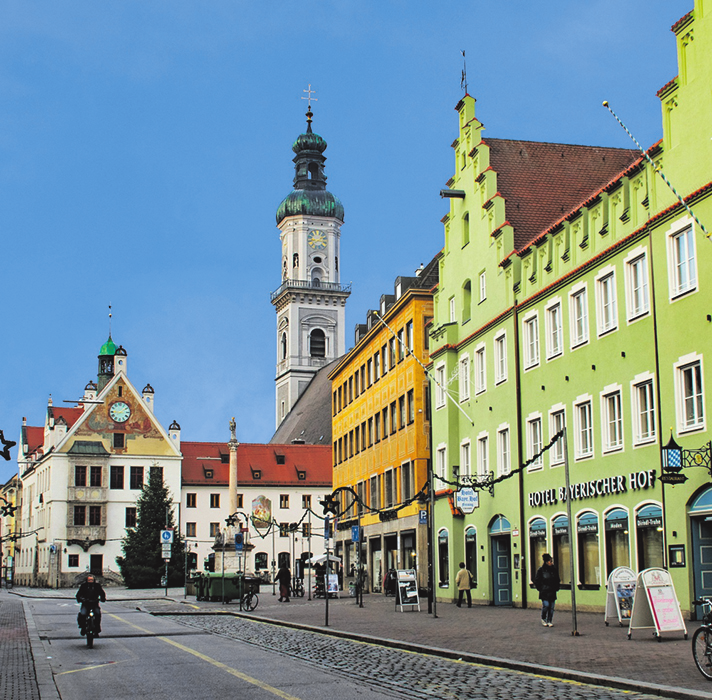 Zwischen Freising und Weihenstephan  verlief die Landesgrenze. BILD: SN/PIXABAY LAPPING
