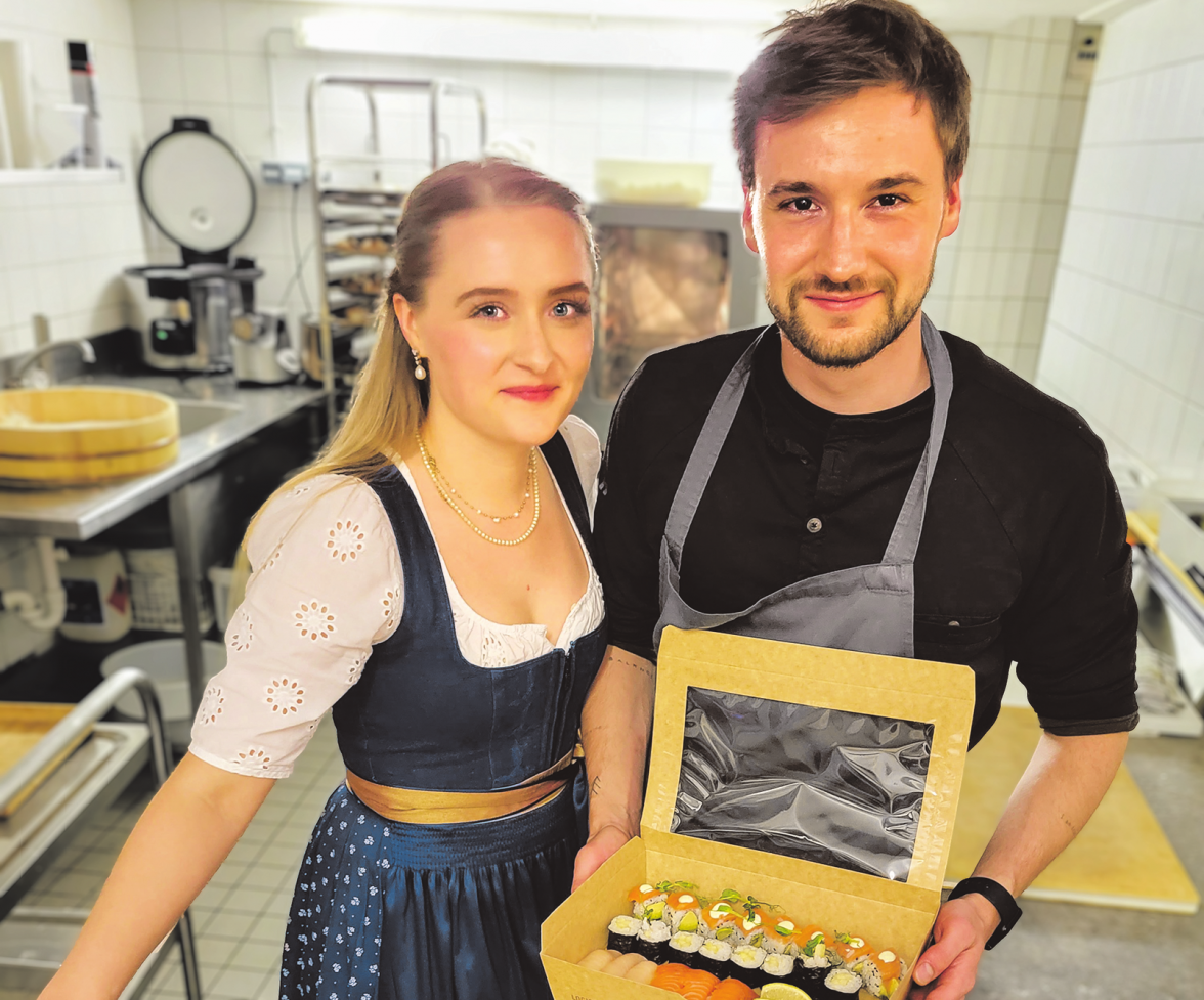 <b>Viktoria Edlinger und ihr Bruder Dominik haben japanische Spezialitäten an den Wolfgangsee geholt und ihnen eine eigene Note verliehen.</b><br draggable="true" data-highlightable="1" id="if7uq"/><i>BILD: SN/ALEKSANDRA NAGELE</i>