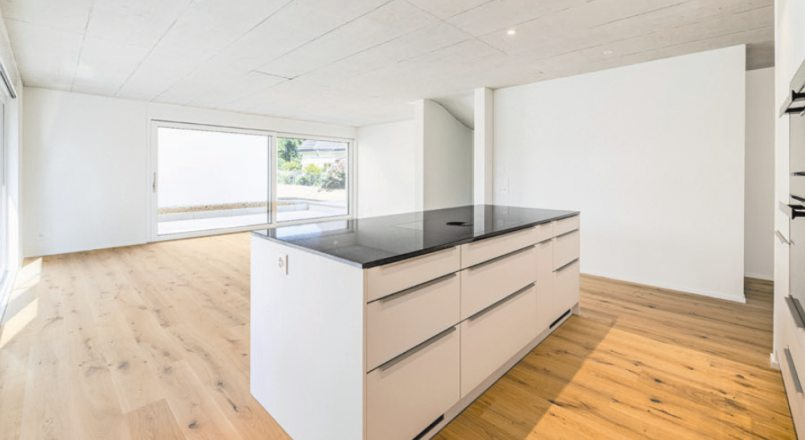 Klare Linienführung, durchdachtes Wohnkonzept.