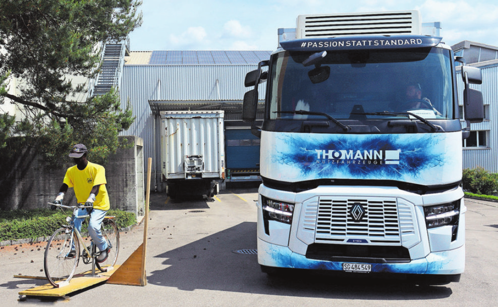 Grosse Lastwagen werden auch 2026 wieder zugegen sein.