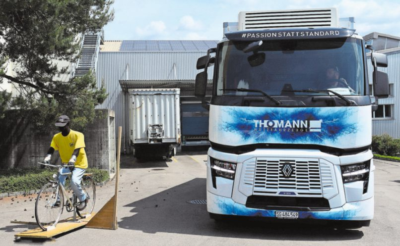 Grosse Lastwagen werden auch 2026 wieder zugegen sein.