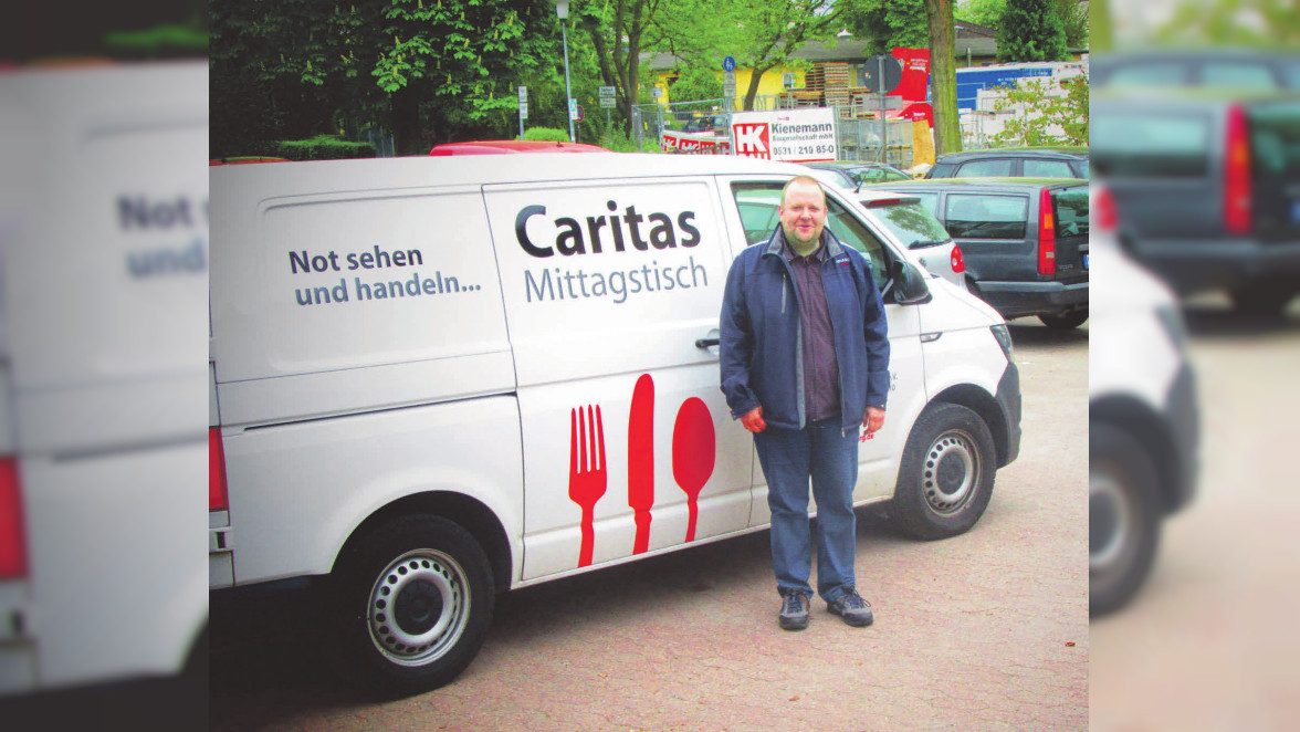 Caritas Wolfsburg: Lebensmittel und warme Mahlzeiten für Bedürftige