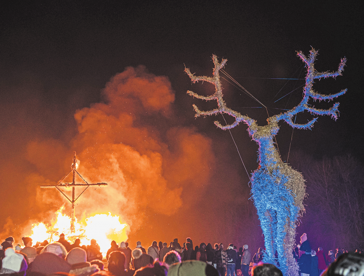 Le Festival du Feu à Fingig. Foto: Elena Arens