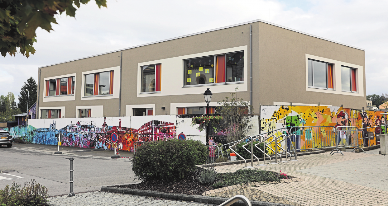 La nouvelle école a été inaugurée en 2020. Photo: Archives