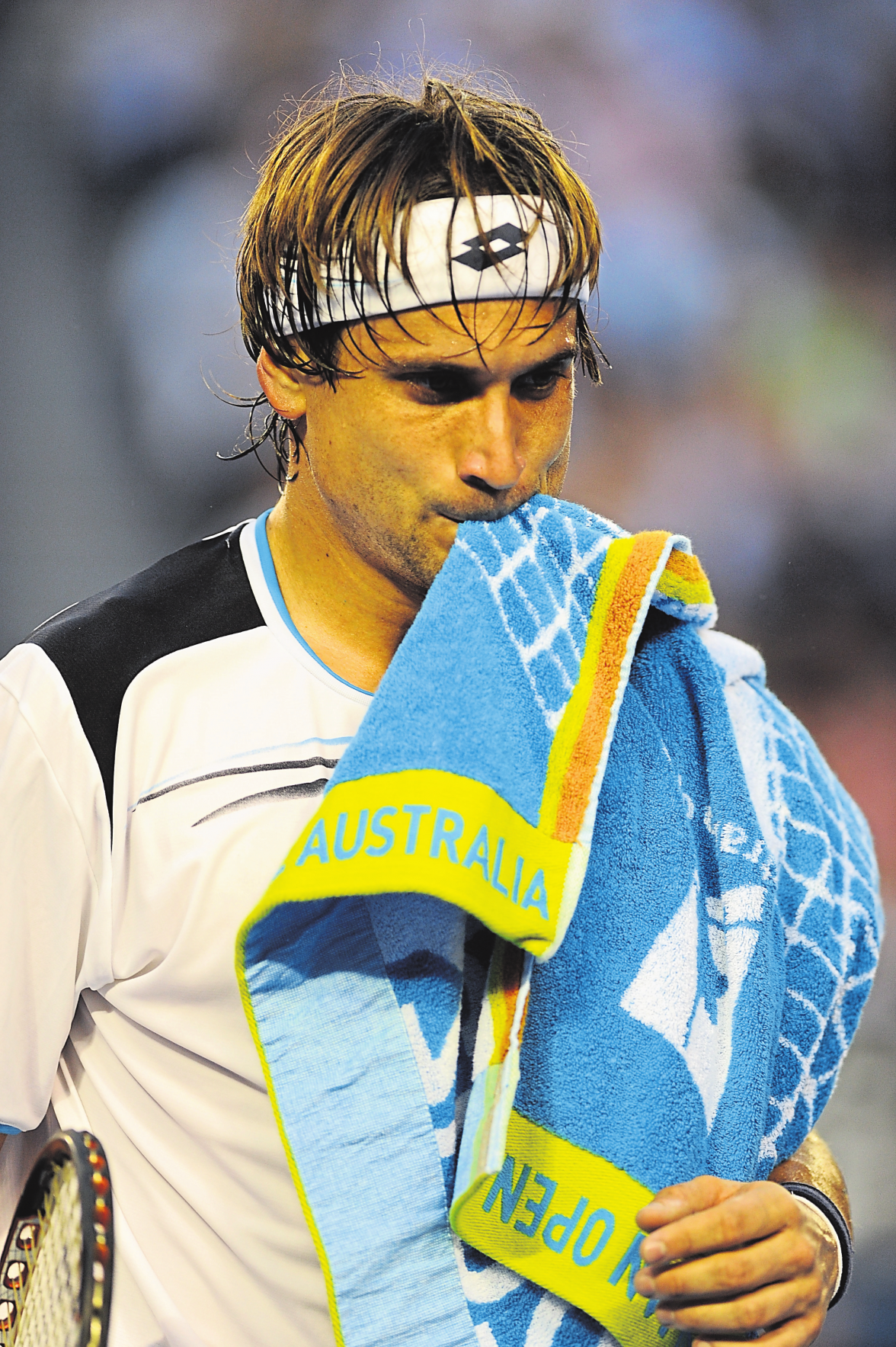 David Ferrer. Photo: Hugues Dumont