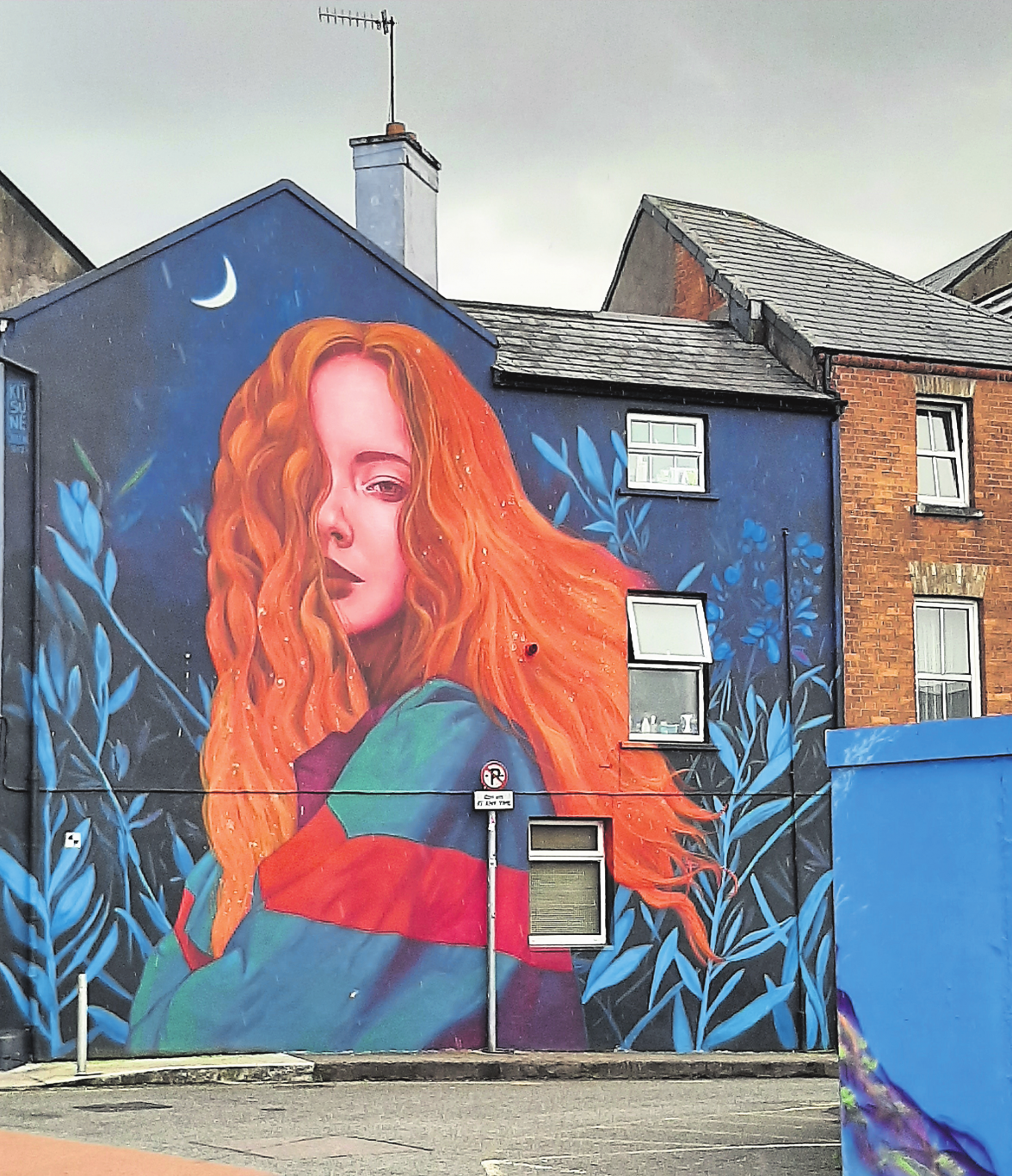 La rousseur typique des Irlandaises: juste un cliché? Force est de croire que cette peinture murale à Cork est plutôt évocatrice à ce sujet...