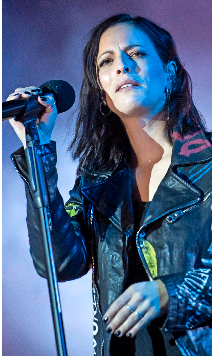  Sängerin Stefanie Kloß von der Band Silbermond.