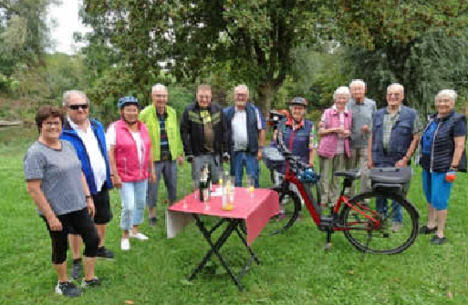 Trotz schlechter Wetterprognosen unternahmen die Senioren der Neckarsulmer Sport Union ihre jährliche Radtour. Foto: Karl-Heinz Leitz