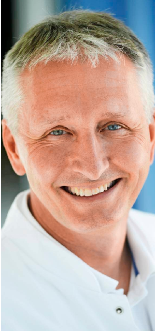 Professor Michael Clarius ist für die Abteilung für Hüft- und Knieendoprothetik verantwortlich.