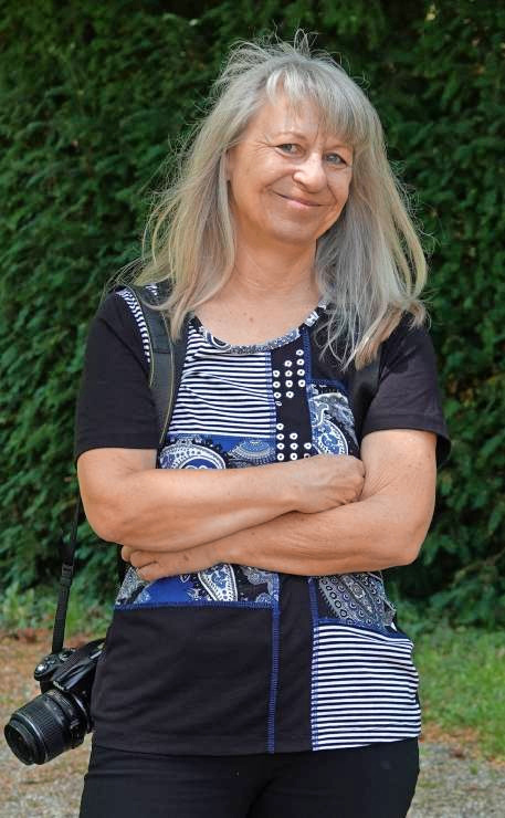 Interessierte Heimatreporterin: Daniela Somers. Foto: Uschi Dugulin