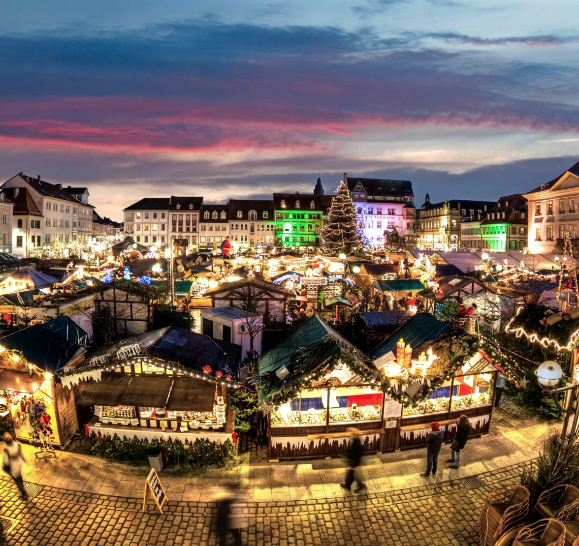 Der Thomas-Nast-Nikolausmarkt im pfälzischen Landau. Foto: Markus Hammer