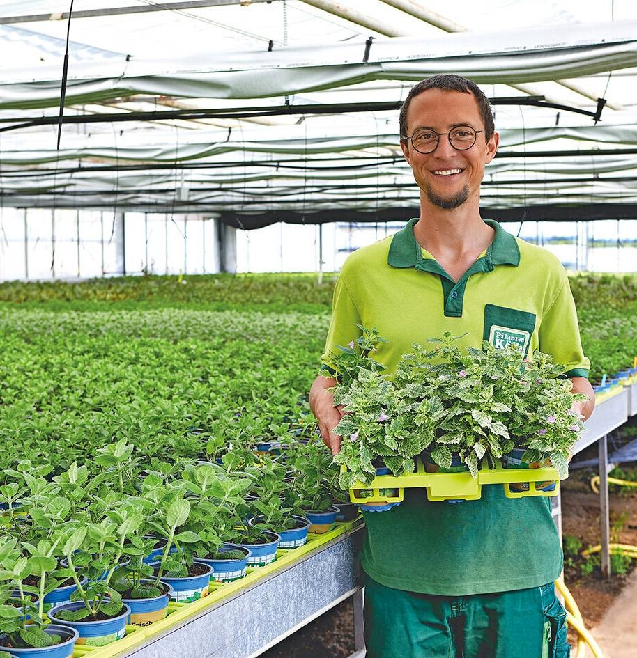 Viele Bio-Produkte werden bei Pflanzen-Kölle selbst kultiviert. Denn eine gesunde Natur zeigt sich im heimischen Garten. Fotos: Pflanzen Kölle