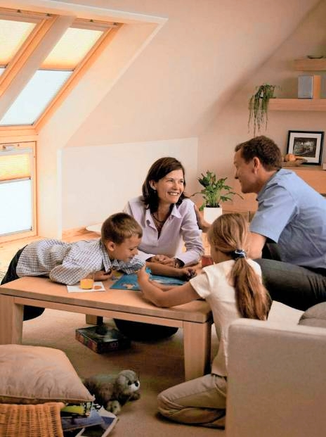 Ein Dachausbau schafft zusätzlichen Wohnraum. Foto: Velux