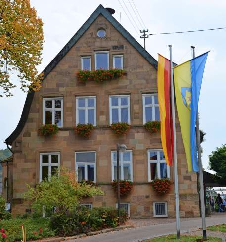 Das Zaberfelder Rathaus im Gemeindezentrum.