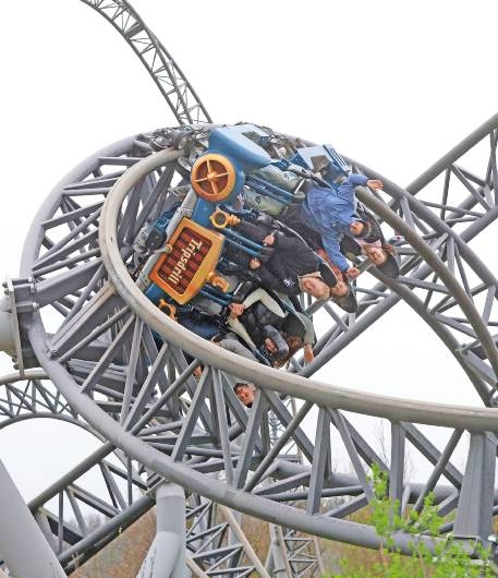 Der Erlebnispark Tripsdrill ist ein internationales Reiseziel. Foto: Seidel