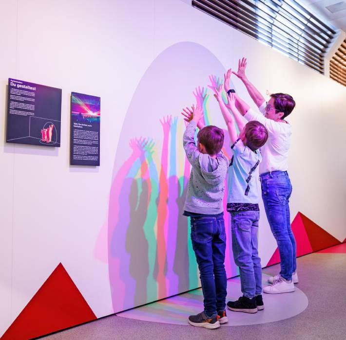 In den Ferien locken in der Experimenta Aktionen. Foto: Matthias Stark
