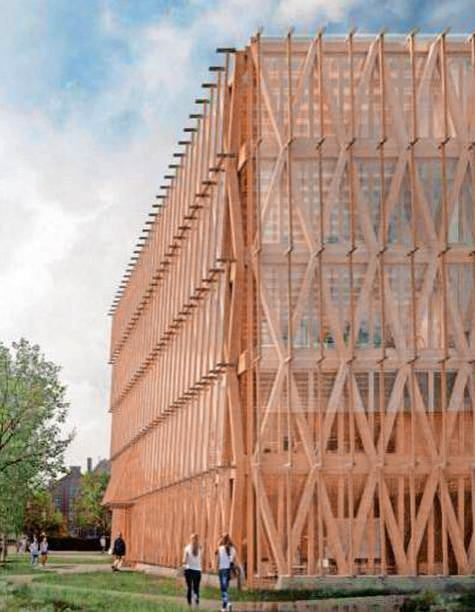 Eines der Prestigeprojekte von Lerchenmüller in Heilbronn: Die 2. HautFassade der Innovationsfabrik 2.0 Im Wohlgelegen. Visualisierung: PONNIE Images/Architektur: Waechter+ Waechter Architekten BDA, Darmstadt..