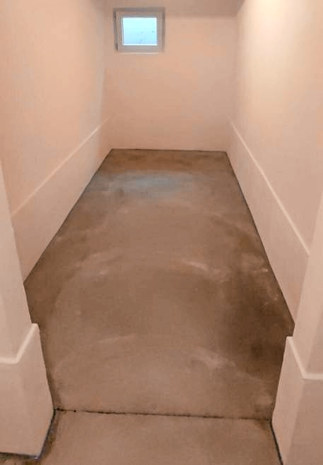 Nachher: Die sanierten Wände wirken wie neu. Foto: privat