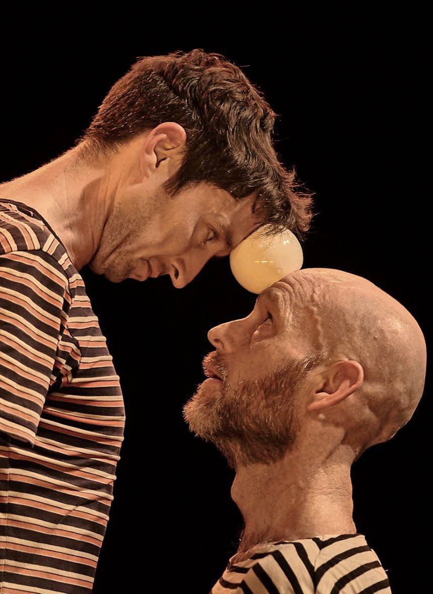Ausnahmejongleure: Stefan Sing und Liam Wilson.